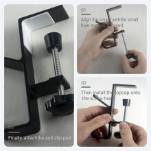 Adjustable Mantel Garland Hangers for Fireplace Decor Stocking Hooks for Tables Dual Purpose Hooks for Door Frame