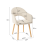(Beige, Set of 6) Goeurvant Dining Chairs 9