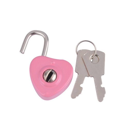 ESTONE Mini Padlock Key Lock for Luggage Zipper Bag 1