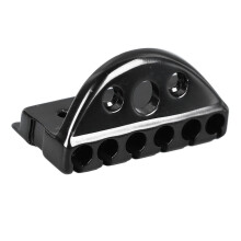 Sperd Headless 6 Corde Metal Chitarra Ponte Blocco Cerniera Nut per Strumenti Elettrici Nero