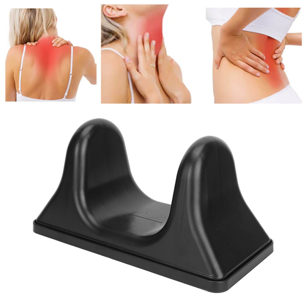 Psoas Muscle Massager Deep Tissue Relief Tool 28x14x13.5cm Black