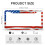 USA Flag License Plate Frames 2-Pack Stainless Aluminum 3