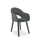 (Charcoal Grey, Set of 2) Goeurvant Dining Chairs 7