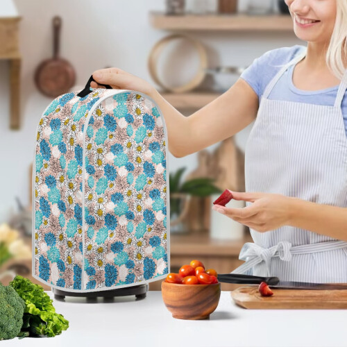 Ανθεκτικό 15,94" Υ x 9,45" Μ x 7,28" Π Κάλυμμα μπλέντερ με λαβή που πλένεται στο πλυντήριο, 1