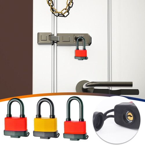 Outdoor Lasagna Padlock, Rustproof and Rainproof Locks for Doors, Patio, and Security 2
