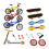 8 Pcs Finger Bikes Fingerboards Mini Scooter 4