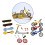 8 Pcs Finger Bikes Fingerboards Mini Scooter 5