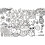Easter Egg Paper Placemats Rabbit Chick Pattern 6-Pack 1