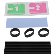 Cooling Effect Enhanced M.2SSD Heatsink With High-Speed Heat Dissipation, Aluminum Alloy Construction With Nanoscale Thermal Sheet And Compact
