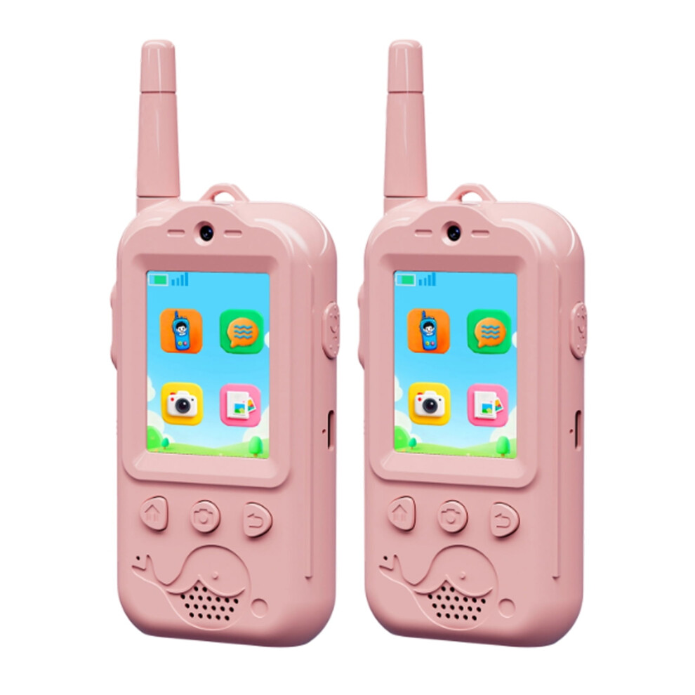 Rechargeable Video Walkie Talkies With Camera 2-Pack 937196048922