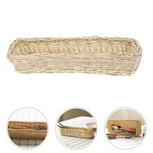 Panier étroit tissé en matière synthétique, 1 pièce, pour les propriétaires