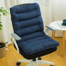Schommelstoelkussen met rugleuning 17,7 x 33,5 inch, dik gevoerd, met strikband, zacht polyester – voor eetkamer, kantoor, computer, relaxfauteuil,