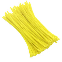 Pipe Cleaners Craft Supplies & Materials, Craft Pipe Cleaners, Yellow Pipe Cleaners, 300Pcs DIY Simulation Bouquet Materials
