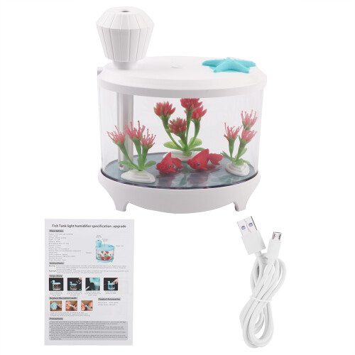 Aesthetic Air Companion, Φορητός Μίνι Υγραντήρας με Προσομοίωση Μικροτοπίων Φυτών, Αθόρυβη