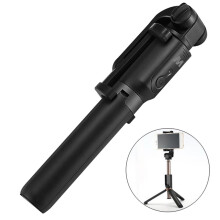 Multifunctional Selfie Stick with Detachable Bluetooth Remote Tripod Convertible Foldable Design for iPhone Samsung Android Devices225Degree