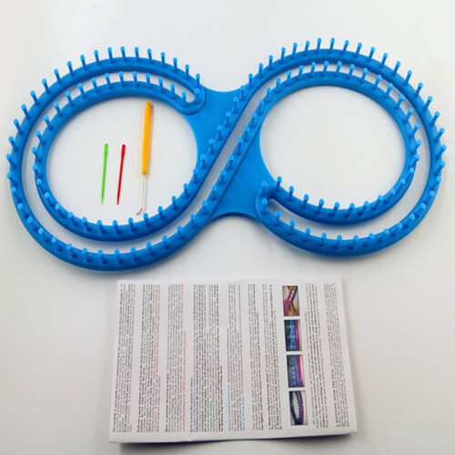 Yarn Hat Maker for DIY Tool Blue 1 Set with Blanket Making
