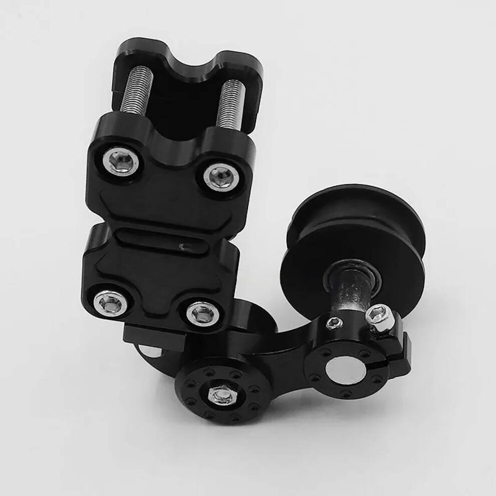 Motorcycle Maintenance Tool - Durable Steel Chain Tensioner Wrench, Makes Solo Chain Adjustments Easier & More Accurate 1Pc Black 9065194380414