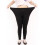 Women's Plus Size Black Leggings XXXXXL 4