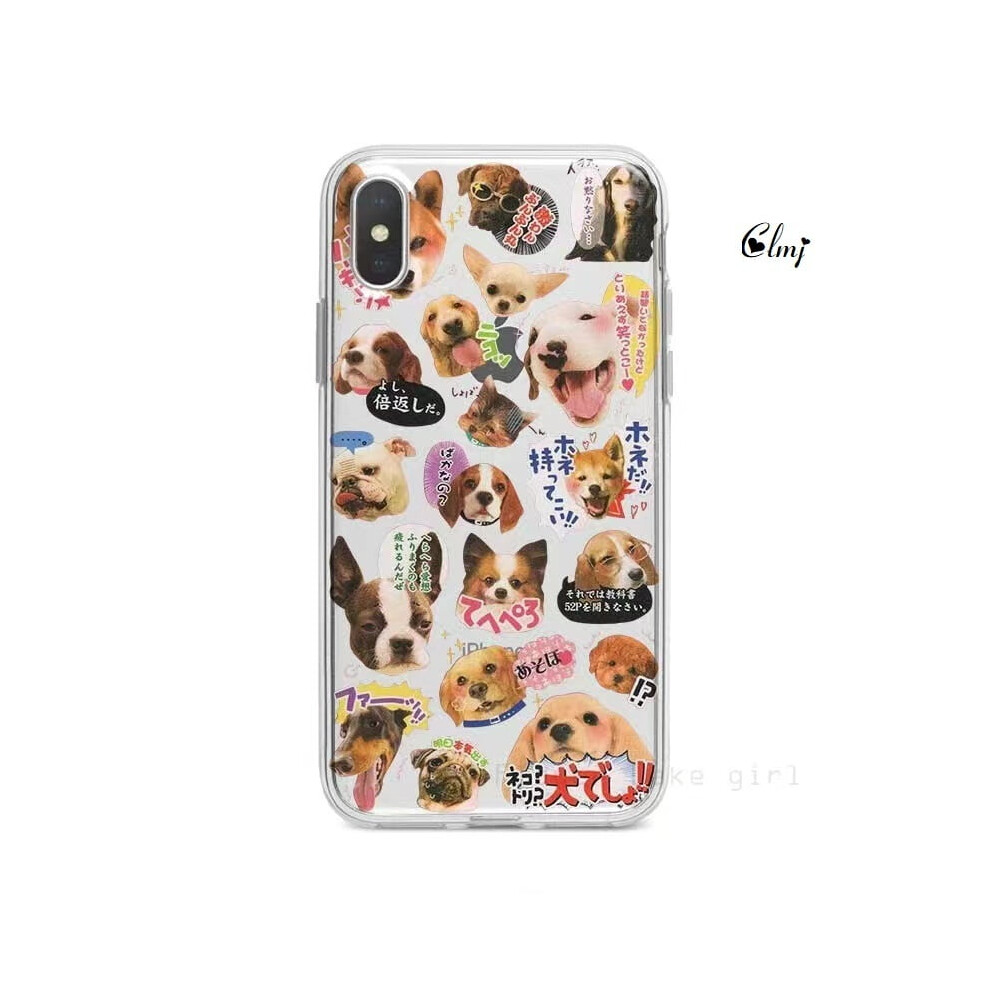 Cute Cat & Dog Phone Case Compatible With Iphone 14 Plus/11-13 Pro/Xr/X & Samsung S22/S21 Â Cartoon Animal Silicone Cover 974856414093