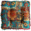 Bohemian Patchwork Square Chair Cushion Cotton Linen 1