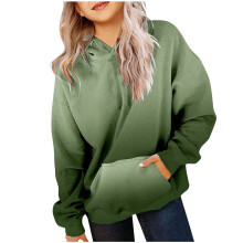 Hoodies for Teen Girls Preppy Oversized Gradient Sweatshirts