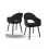 (Black, Set of 2) Goeurvant Dining Chairs 1