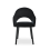 (Black, Set of 2) Goeurvant Dining Chairs 5