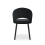 (Black, Set of 2) Goeurvant Dining Chairs 7