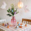 Easter Decorations Artificial Egg Floral Picks with Leaves 2
