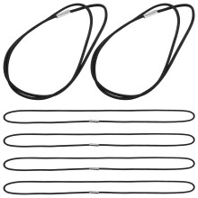 Lot de 6 attaches élastiques pour sacs poubelle