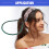 Fascia per capelli da donna con strass, verde, 13,5 cm x 0,6 cm 2