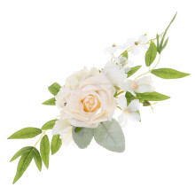 Flower Cake Toppers Flowers Leaves Cake Decorations for Girl Women Birthday Baby Shower Wedding Bridal Party Supplies