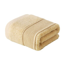 Cotton Washcloth, Soft Absorbent Face Towel Hand Towel for Bathroom Gym, 14x14 Inch Handkerchief, Quick-Dry Sweat Rag Fingertip Towel, Brown