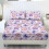 Twin XL Sheet Set Soft Cooling Lilac Mandala Butterfly 1