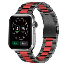 Stainless Steel Apple Watch Band Compatible with 38/40/41mm & 42/44/45mm, Series SE, 7, 6, 5, 4, 3, 2, 1