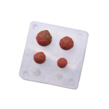Moule miniature à fruits simulés, moule en résine époxy à pincer, pour la pâtisserie artisanale de gâteaux.