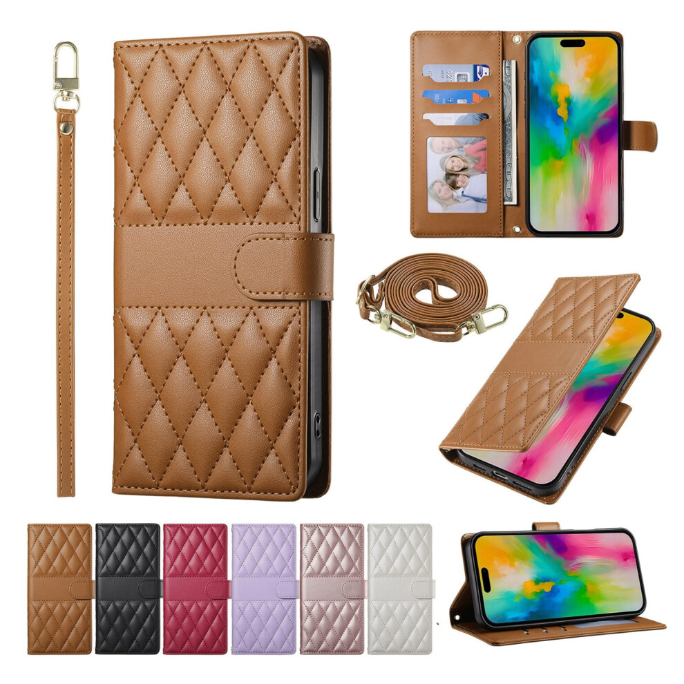 Leather Wallet Phone Case For Google Pixel 9A 9 Pro Xl 9 Pro 8A 8 Pro 7A 7 Pro Phone Case Wallet Case Leather Phone Cover Card Zipper 9132278095189