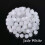 Crystal glass bicone beads jade white 4mm 100pcs 1