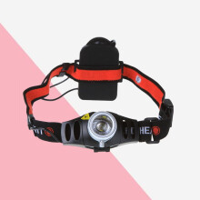 LED Headlamp Adjustable 500 Lumens Headlight with 2 Lighting Modes for Running Hiking Camping Reading Fishing Hunting Jogging