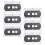 6 Pcs Blank Cassette Tapes for Recording Empty Audio 1