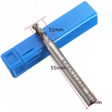 4 Flute End Mill Cutter Straight Shank Drill High-speed 4/6/8/10/12mm HSS CNC 1pc High Quailty Sale Useful 2018