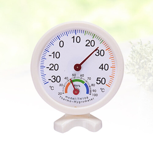 WHAMVOX Analog Humidity Temperature Meter Hygrometer Thermometer Durable