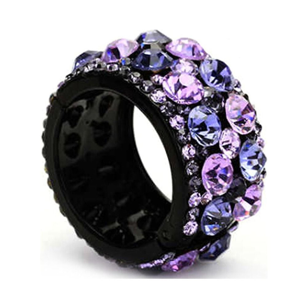 Shiny Crystal Hair Claws for Women and Girls for Ponytail and Bun Styling