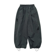 Winter Lined Cargo Pants for Kids – Windproof, Thick Insulated Hiking Trousers, Loose-Fit Joggers for Cold Weather – Compatible with Youth Sizes