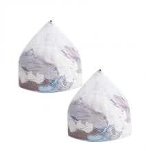 Mesh Laundry Bags, Washing Machine Mesh Wash Bags Jumbo for Delicates Clothes, Bed Linen, Toys with Drawstring Closure Sturdy, 2 Pcs, 15.75x19.69"