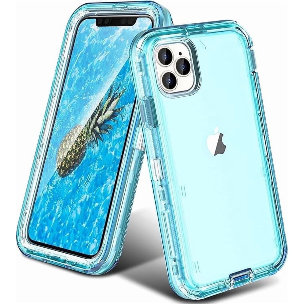 Heavy Duty Shockproof Case For Iphone 11 Pro [5.8-Inch] Â Anti-Drop, Triple-Layer Transparent Back Cover 9558830157551