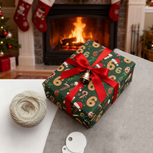 67 Christmas Wrapping Paper Funny Wide Mini Birthday Christmas Rolls Wrap Your Presents in Viral Holiday Fun for Package Small Gifts