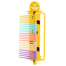 Education Vertical Jump Tester for Kids - Wall Mounted Measurement Tool - Resettable Vertical Jump Trainer for Home and Kindergarten - Cartoon Design