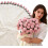 Knitted Rose Flower Blanket Handmade Crochet Throw 1