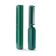 Electric Straight Brush with Ceramic Keratin Coating, Three-Gear Temperature Adjustment, Anti-Scald Combs for Various Hair Types